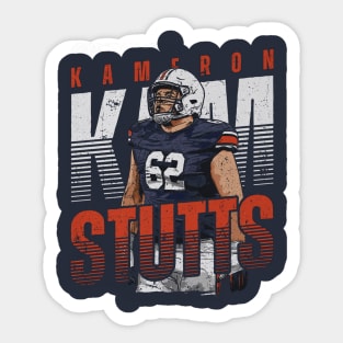 Kam Stutts College Player Name Sticker